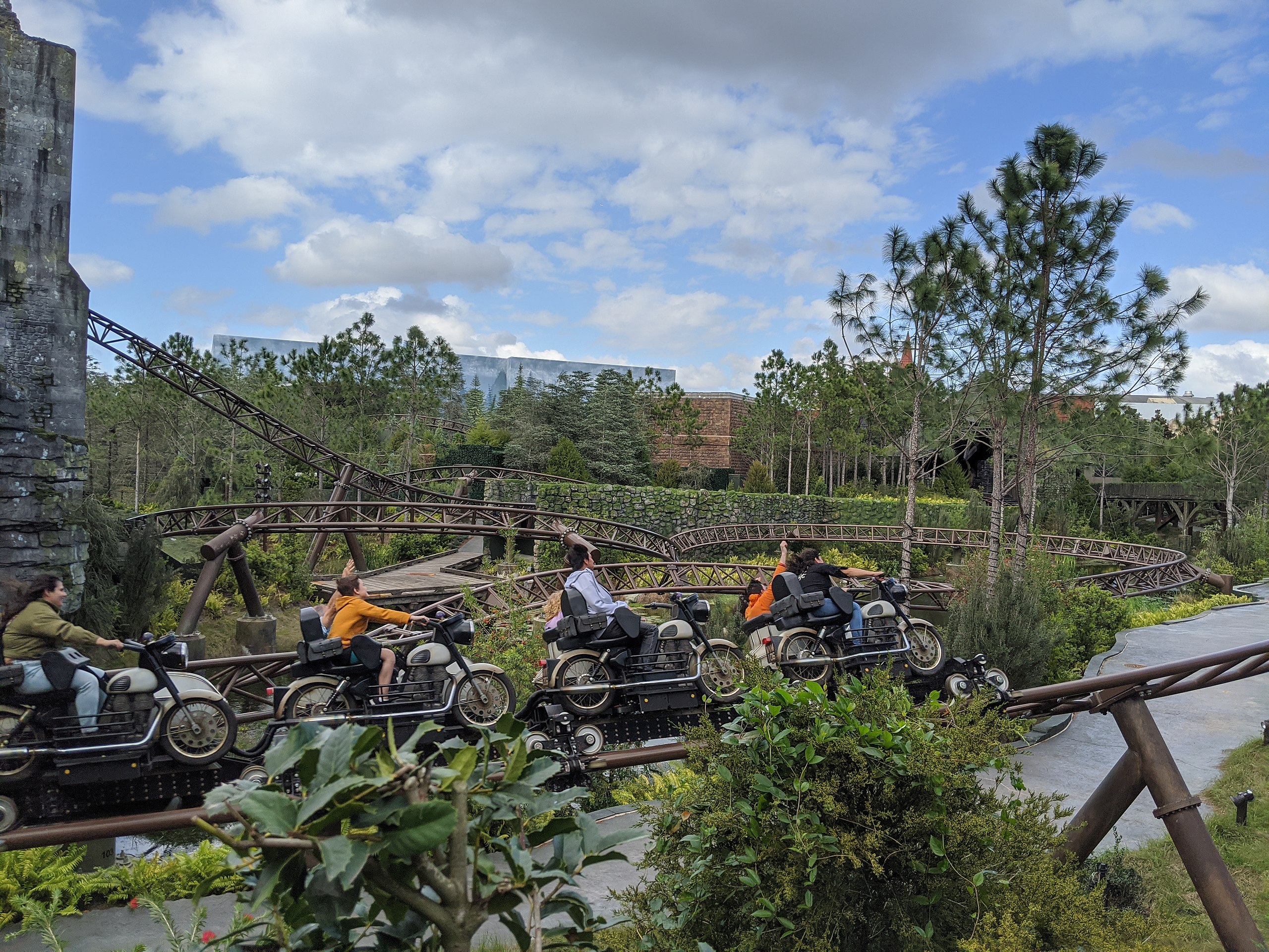 Hagrid s Magical Creatures Motorbike Adventure Universal Parks