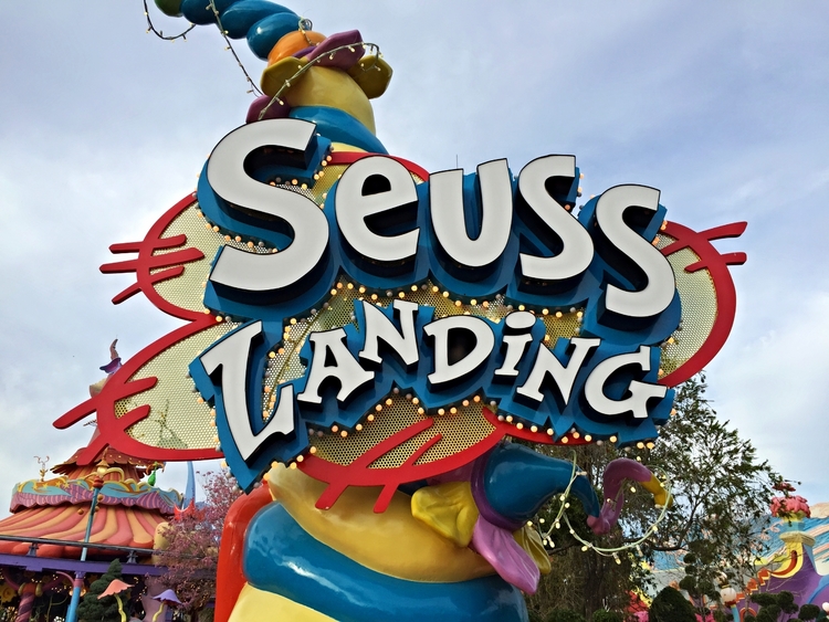 As atrações da Seuss Landing no Islands of Adventure – Orlando do dia