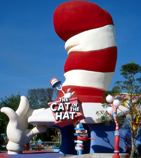 The Cat in the Hat ride Universal Parks and Resorts Wiki Fandom