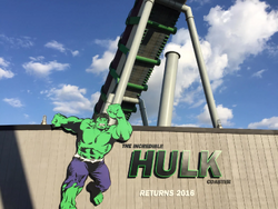 The Incredible Hulk Coaster Universal Parks and Resorts Wiki