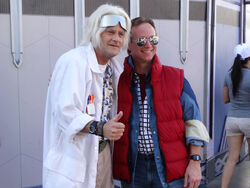 Doc Brown, Universal Parks and Resorts Wiki