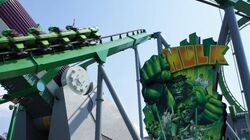 The Incredible Hulk Coaster Universal Parks and Resorts Wiki