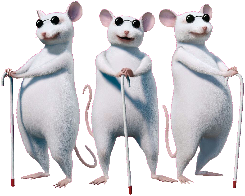 shrek three blind mice