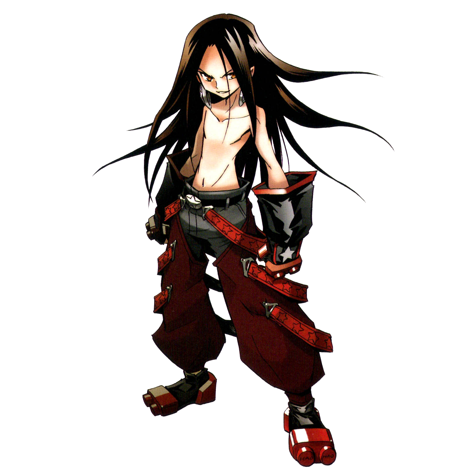 Free: Shaman King: Hao, anime character transparent background PNG clipart  