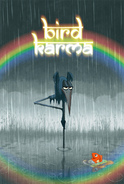 Bird karma poster