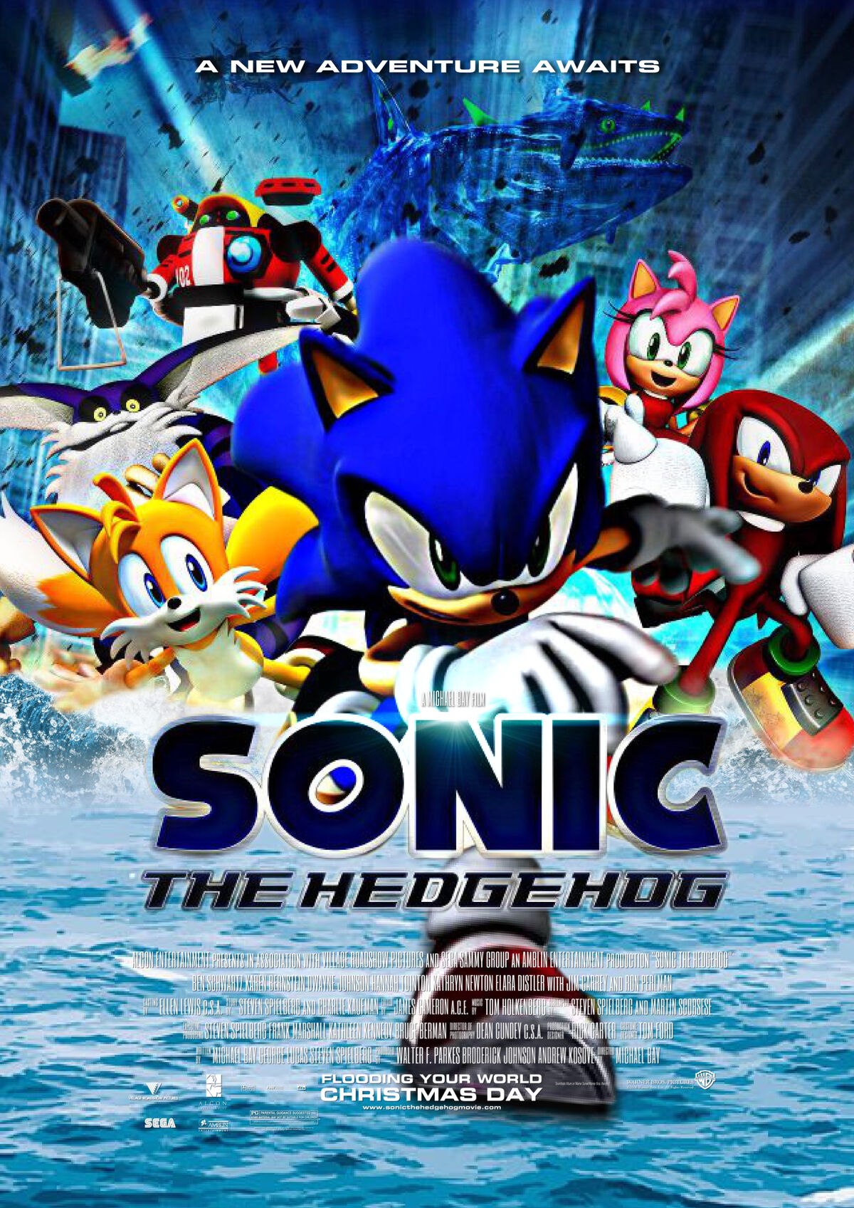 Sonic the Hedgehog (2006) - The Movie (ALL Cutscenes) 