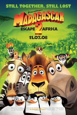Madagascar 2 poster