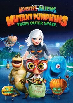 Monsters vs aliens mutant pumpkins poster