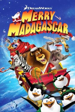 Merry madagascar poster