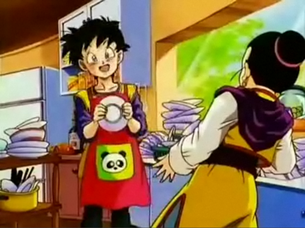 Scholar on X: Evil Baby Videl in Dragon Ball GT living up to her name  anagram Devil. 😈  / X
