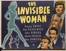 Theatrical release poster of The Invisible Woman