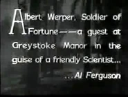 Opening credit for Al Ferguson