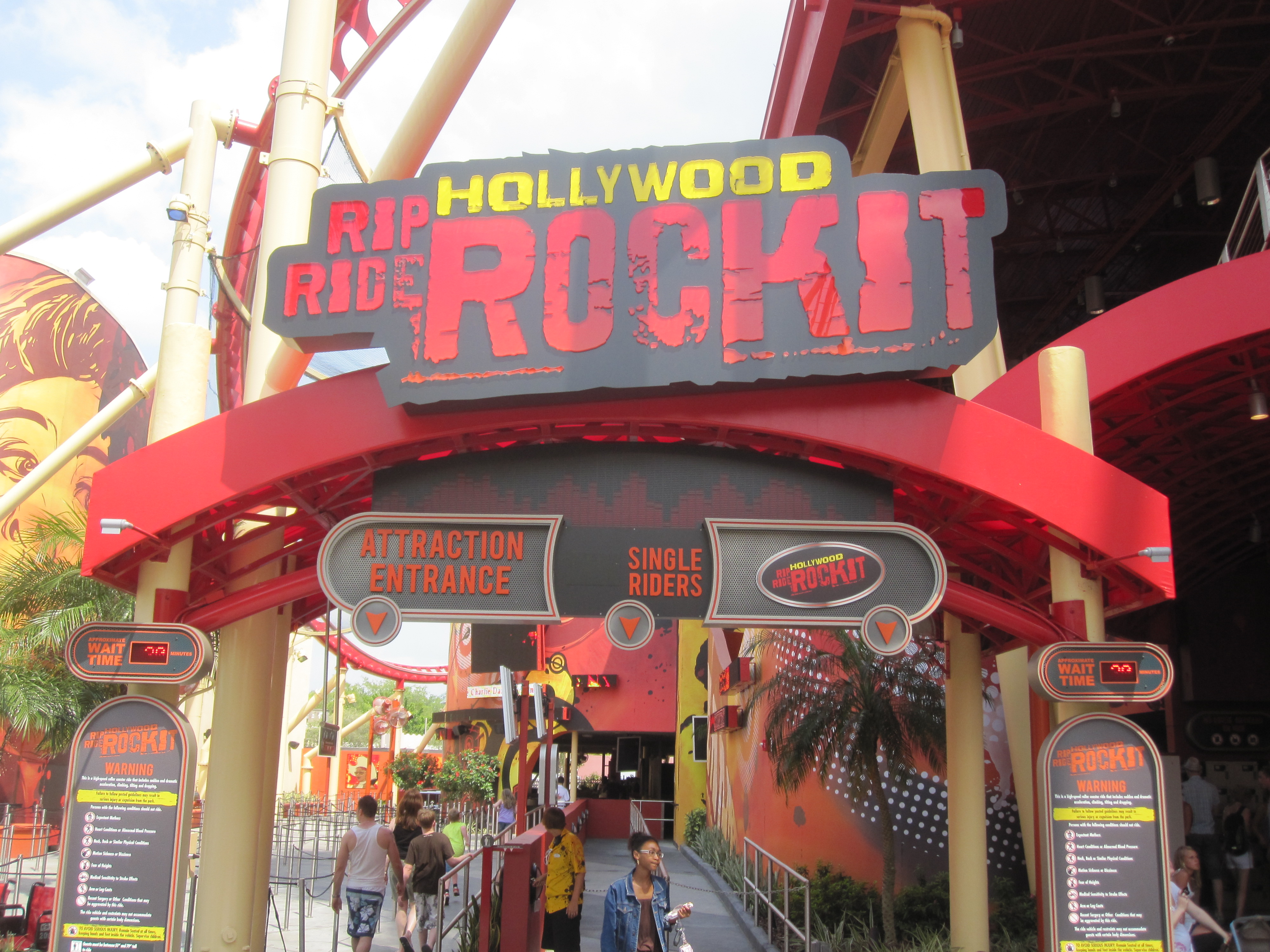 Hollywood Rip Ride Rockit at Universal Studios Florida