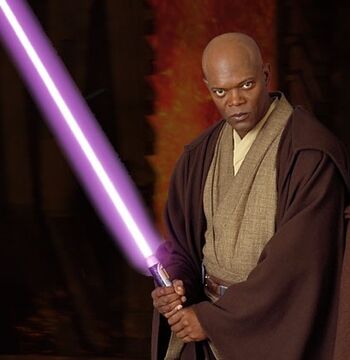 Mace Windu purple Lightsaber