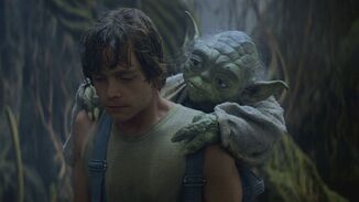 Yoda training Luke