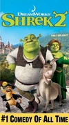 Shrek 2 vhs cover