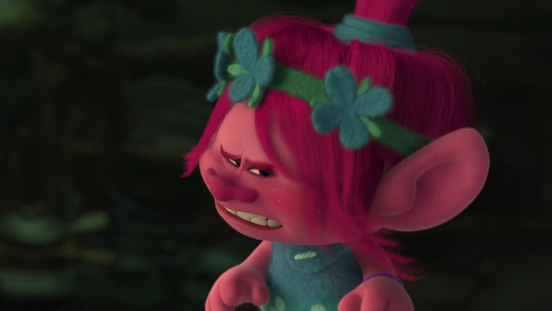 Queen Poppy/Gallery  Poppy and branch, Trolls movie, Dreamworks