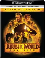 Jurassic World Dominion 4k blu ray cover