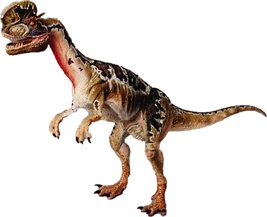 JP Dilophosaurus render