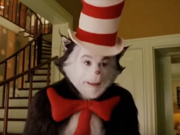Cat in best sale the hat tail