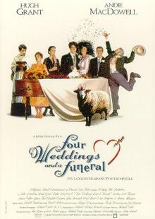 Four weddings poster