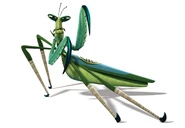 Mantis in the Kung Fu Panda series.