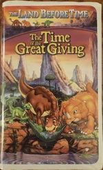 The Land Before Time III The Time of the Great Giving 2002 VHS