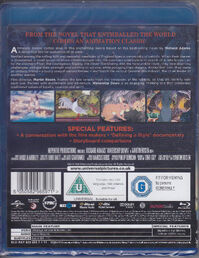 The back of the UK 2013 Universal Blu-Ray