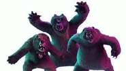 the Three Bears Crime Family (Puss in Boots: The Last Wish, film roars, uncredited)