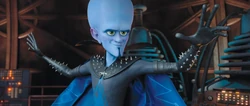 Megamind in his evil lair.