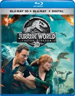 Jurassic World Fallen Kingdom blu ray 3d cover