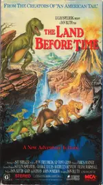 The Land Before Time 1989 VHS