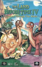 The Land Before Time IV Journey Through the Mists VHS