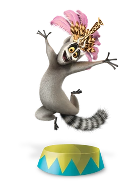 King julien madagascar 3