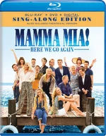 Mamma Mia! Here We Go Again blu ray cover