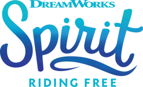 Spirit riding free logo