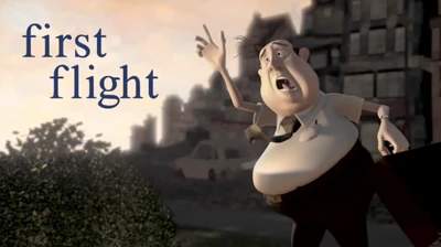 First flight title card