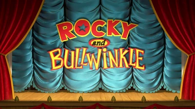 Rocky and bullwinkle title card