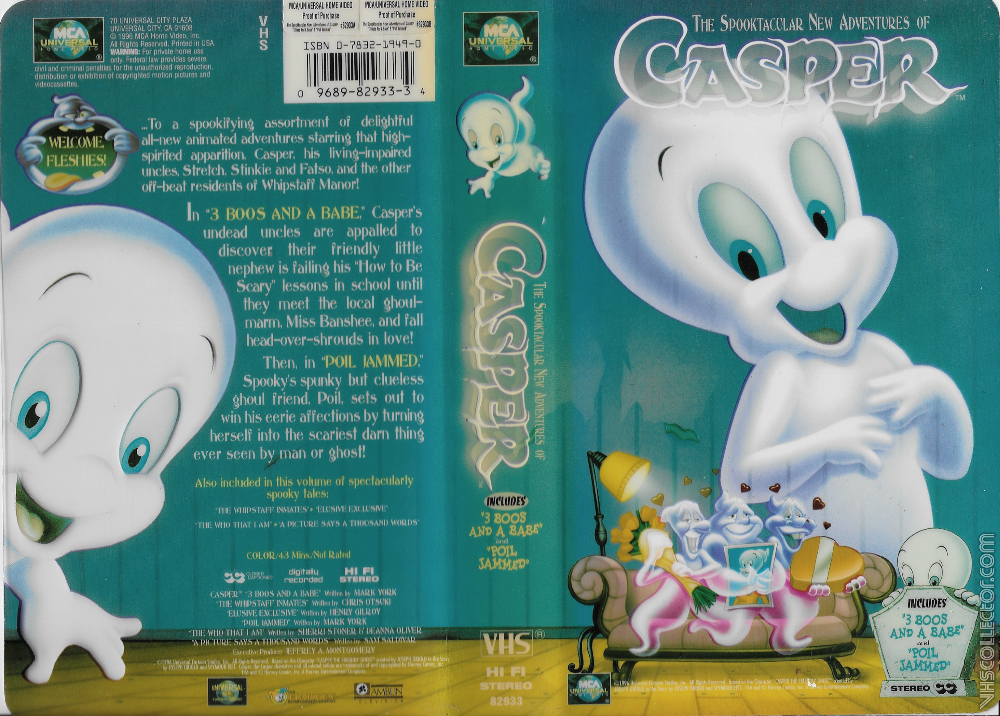 The Spooktacular New Adventures of Casper: Volume 2 Three Boos and 