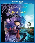 Coraline 3D Bluray