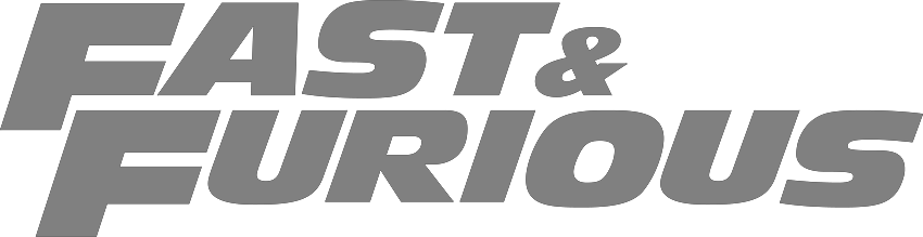 fast and furious logo font