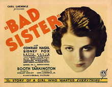 Bad Sister poster