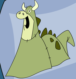 CowDragonCharacterLine