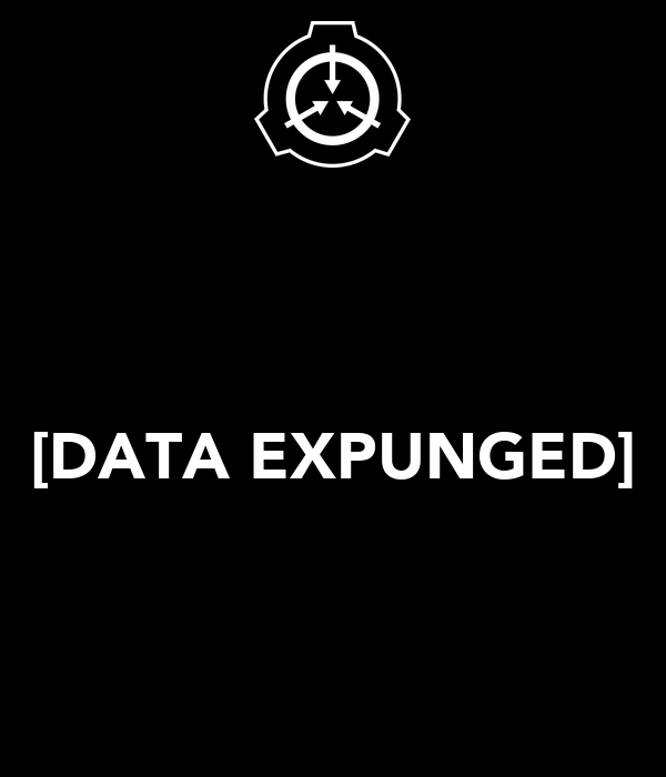 SCP-001: data expunged - Scp Foundation - Sticker