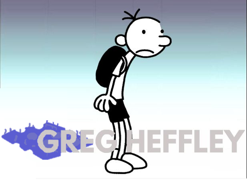 Greg Heffley with a good posture nest to regular Greg Heffley. :  r/LodedDiper