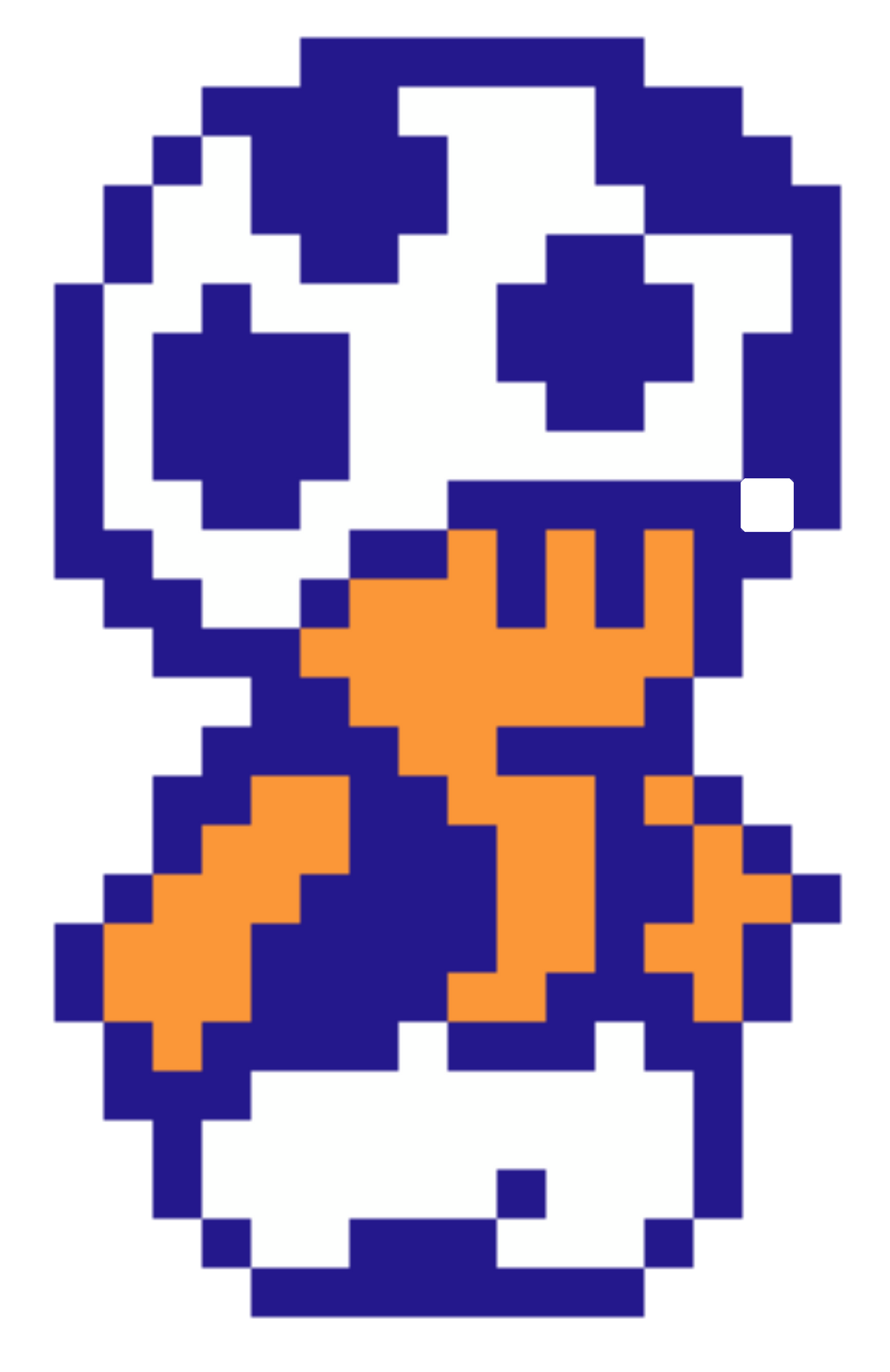 mario sprites 8 bit toad