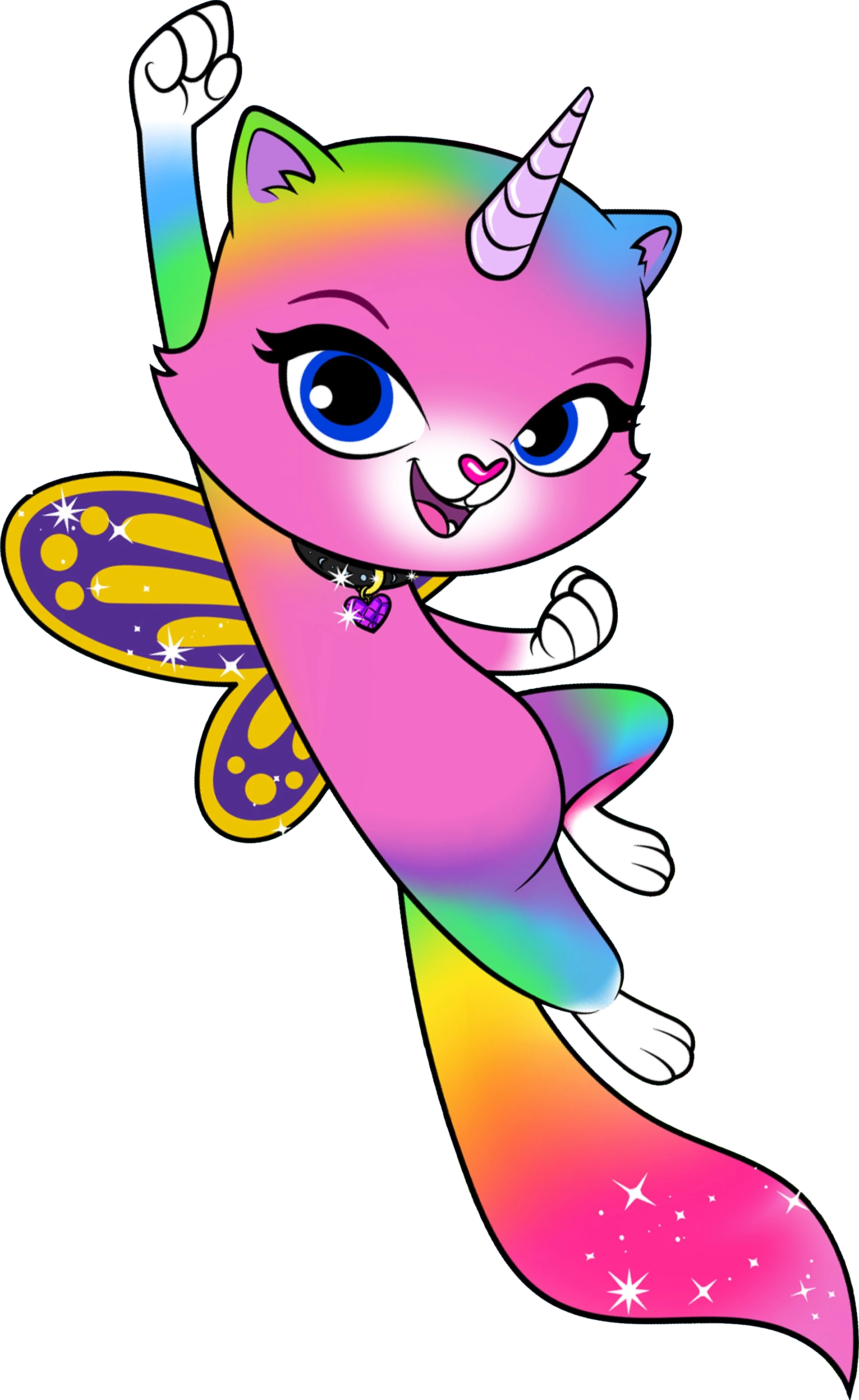 Rainbow unicorn deals kitty