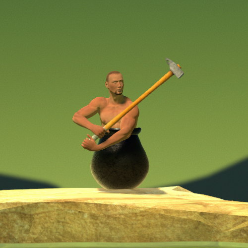 Diogenes - Getting Over It by Bennett Foddy - Finished Projects