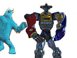 Sulley and CGi Ninja Megazord