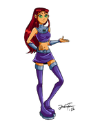 Starfire (Teen Titan; Robin's Final Smash)